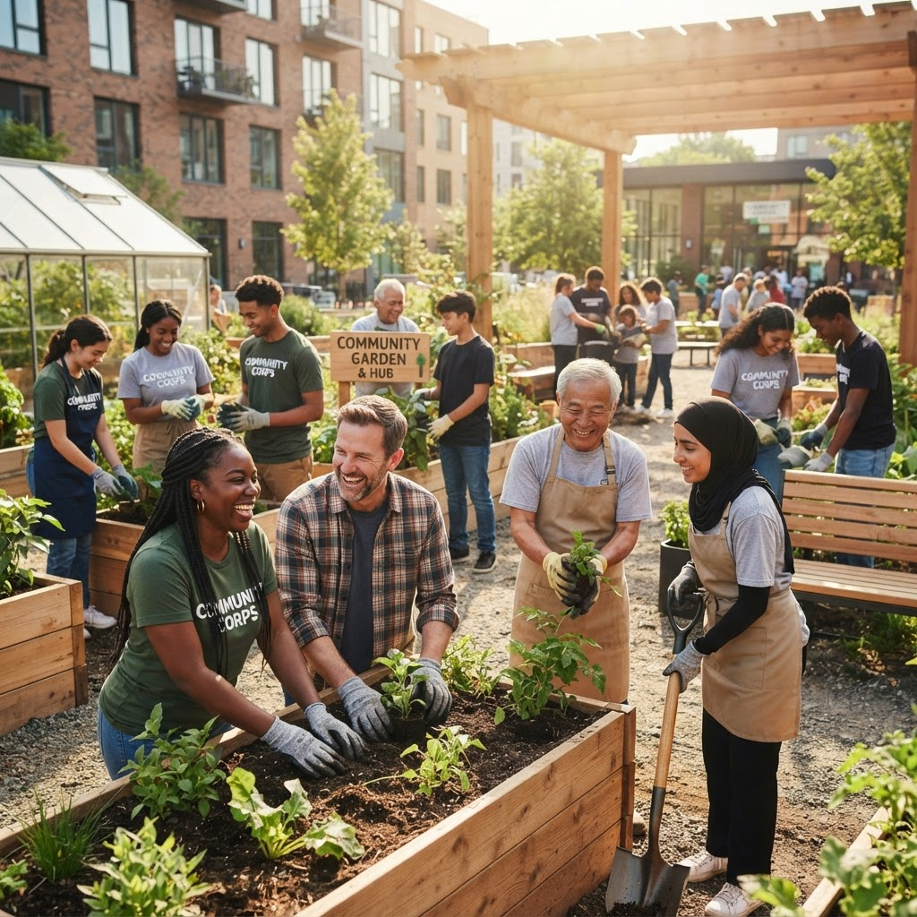Community philanthropy and teamwork